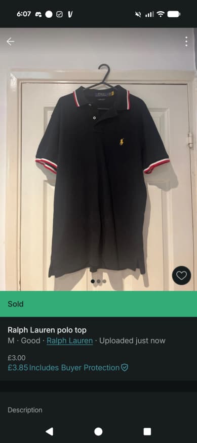 Polo Scrunch — before